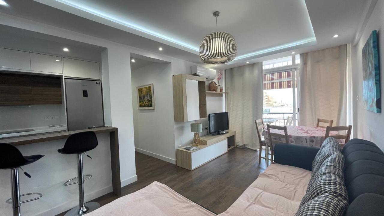 apartamento con vista al mar Benalmádena Exterior foto